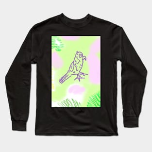 Kea new zealand bird Long Sleeve T-Shirt